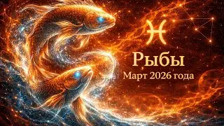 ♓ РЫБЫ — МАРТ 2026 | Подробный астрологический прогноз на месяц