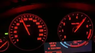 Short acceleration try with my wife's X5 5.0i