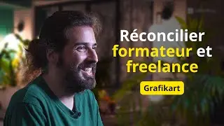 From employee to freelancer and training pioneer - Portrait of Jonathan Boyer / @grafikart