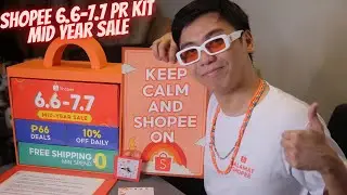 Shopee 6.6-7.7 Mid year Sale PR Kit Unboxing | Millennialmark