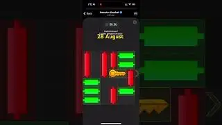 Hamster Kombat Mini Game August 28 Today #hamsterkombat