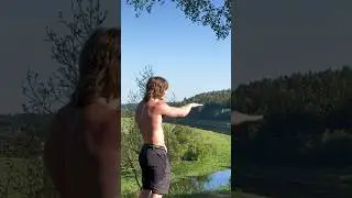 Стритлифтер на природе