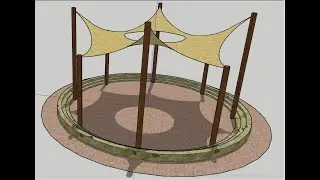 Sketchup Tutorial | Learn Sketchup | Autocad and interior | Organic shade design 