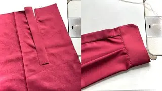 Shirt Chak Patti and Cuff Stitching Made Simple | Tailoring Hacks 👌🤩
