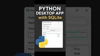 💻 Build a Python Tkinter App with SQLite (Search, Edit, Export CSV!) 