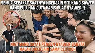SEMUA SEPAKAT BUAT NGERJAIN SITUKANG SAWER MANG DAYAT. CEU IROH SENENG BANGET NGELIATNYA