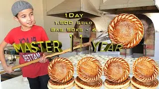 Legendary NAMANGAN Breads | How to bake 1500 loaves of bread a day / Легендарный НАМАНГАНСКИЙ ХЛЕБ