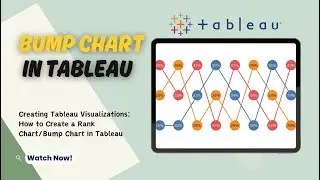 Bump Chart in Tableau | Rank Chart | Tableau Visualization