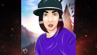 In Art - Портрет в стиле комикс (SpeedArt)