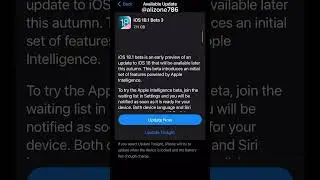 iOS 18 Developer beta 8 and iOS 18.1 developer beta 3 is out.Time to have fun 🤩