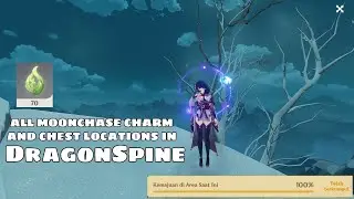 All Moonchase Charm and Chest Locations in Dragonspine Last Part Genshin Impact