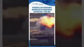Markas IDF Terbakar! Rudal Hizbullah Menghantam Penyimpanan Artileri
