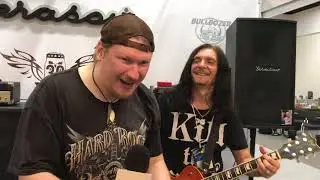Дмитрий Четвергов, стенд YERASOV NAMM Musikmesse RUSSIA-2017