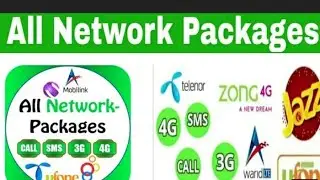 All Sim Package App | Telenor Zong Jazz Ufone | tachno of king