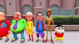 Motu Patlu Playing Hide And Seek With White Little Singham And Little Singham In Gta 5