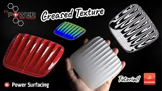 Multi Surface Crease Blending | Power Surfacing | Solidworks