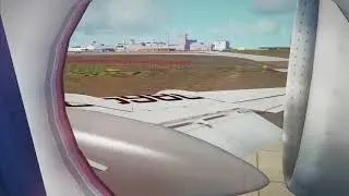 [FSX] SCS Tu-134 ILS 19 UOOO