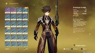 Crafting The Prototype Grudge Weapon For Zhongli In Genshin Impact!