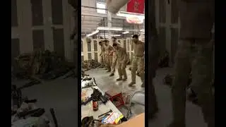 Training in the army 