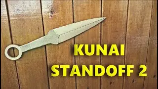 How to make a KUNAI STANDOFF 2 out of Cardboard