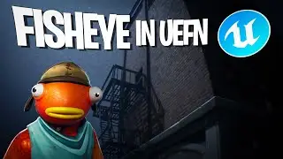 Fisheye Camera in UEFN | Post Process Material Tutorial Unreal Editor For Fortnite