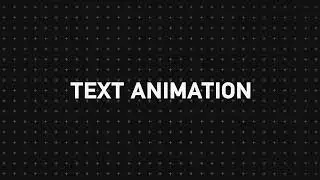 Glitch UI Text Animation