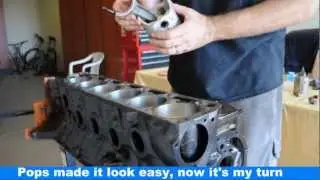 Ford Falcon 200 six cylinder engine build