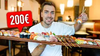Lohnt sich eine 200€ SUSHI Platte ⁉️🤔