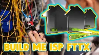 How to Make ISP // Build Me ISP FTTx // Mikrotik // OLT EPON // Huawei