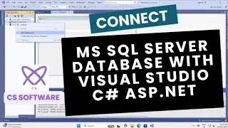 How to Connect SQL Server Database with Visual Studio using C# asp.net