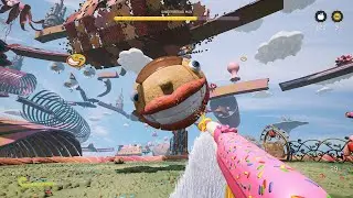 Gingerbread Man Boss Fight