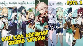 Tier List Karakter Anemo Terbaik - Genshin Impact Indonesia