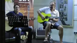 Cort Luxe and NDX Guitar and Cort AF60 played by Ralf Sommerfeld and Joachim Schütte