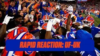 Rapid Reaction to UF's Blowout Win vs. Kentucky | Florida Gators Football