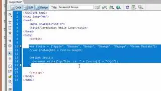 JavaScript Tutorial - 23 - JavaScript Loop (The for...in and For of Loop)