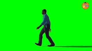 Man walking green screen 3D 4k  man walking animation green screen download link