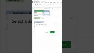 How to make a drop down list in Google Sheets! 🤮 