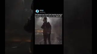 The Weeknd stole Travis Scott’s microphone with autotune 🤣🎤