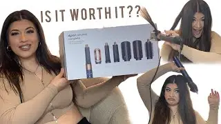 TRYING THE DYSON AIRWRAP COMPLETE!!! - FIRST IMPRESSIONS/UNBOXING