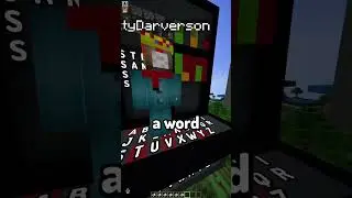 Minecraft Word Wordle 2