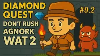 Diamond Quest: Don’t Rush – Agnork Wat 2 Level 9.2 Walkthrough | All Diamonds, Secrets & Trap Guide