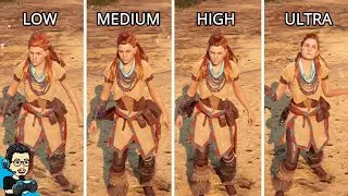Horizon Zero Dawn PC - All Settings Analysis - Graphics Comparison