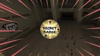 How to get secret badge in The Highschool Experience - RCM games - Roblox