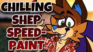 Chilling Shep SPEEDPAINT