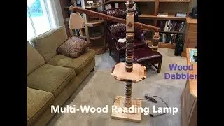 MULTI-SPECIES WOOD READING LAMP