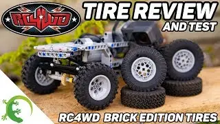 RC4WD Brick Edition Tires Review and Test - They're So Grippy! - 4K