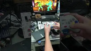 [Red-Dots 2023] #sega #saturn wireless pad kicks on #ps2 with Wingman-PS2