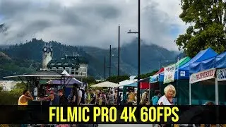 iPhone X FiLMiC Pro 4k 60FPS Test: Nelson Farmers Market NZ