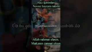 #short #shortvideo #hacisahin #shorts #novruzbayramı #novruz