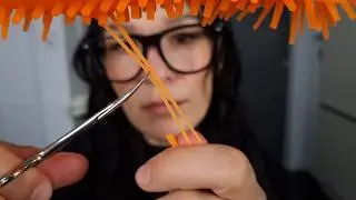 Your eyebrows are rubber ASMR